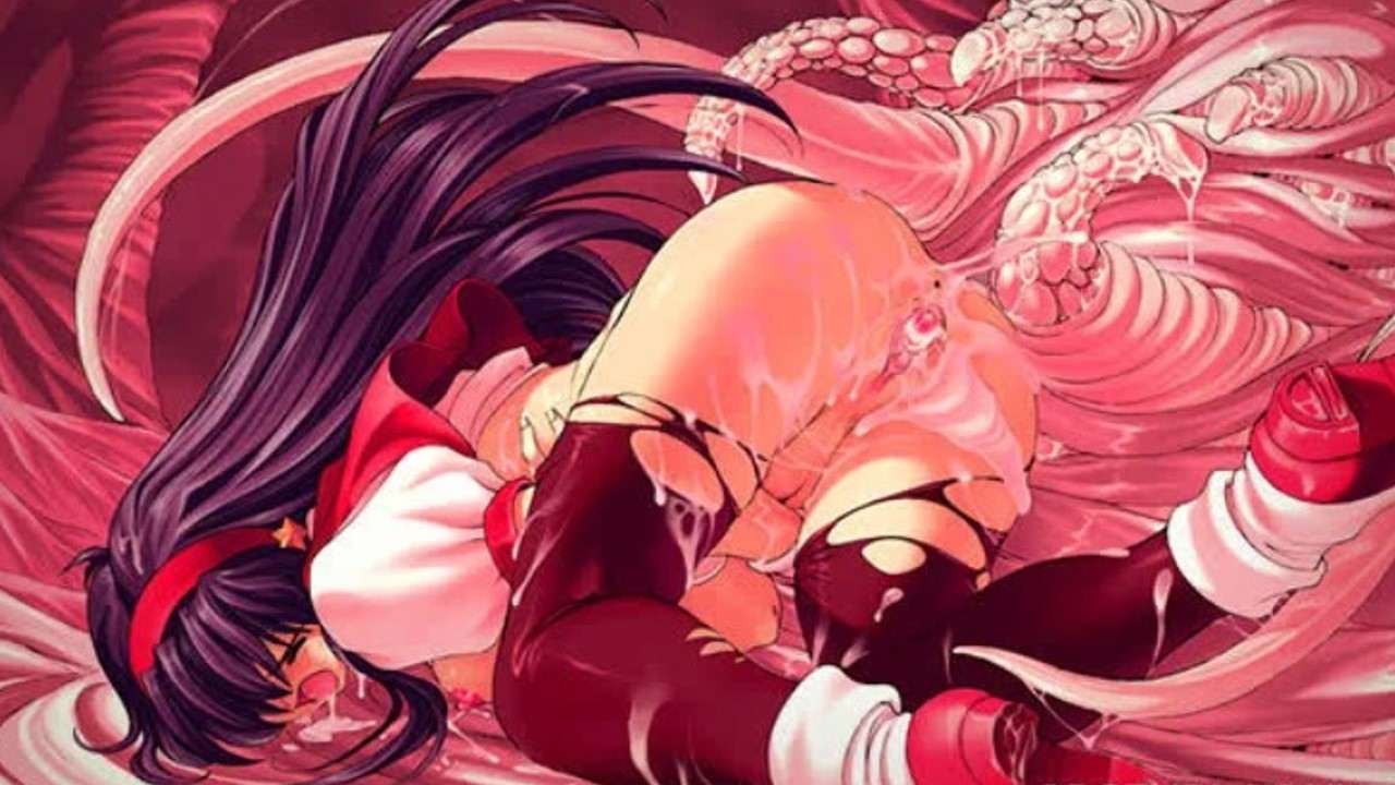 anime girl restrained and fucked by tentacles tentacle porn japanese gif