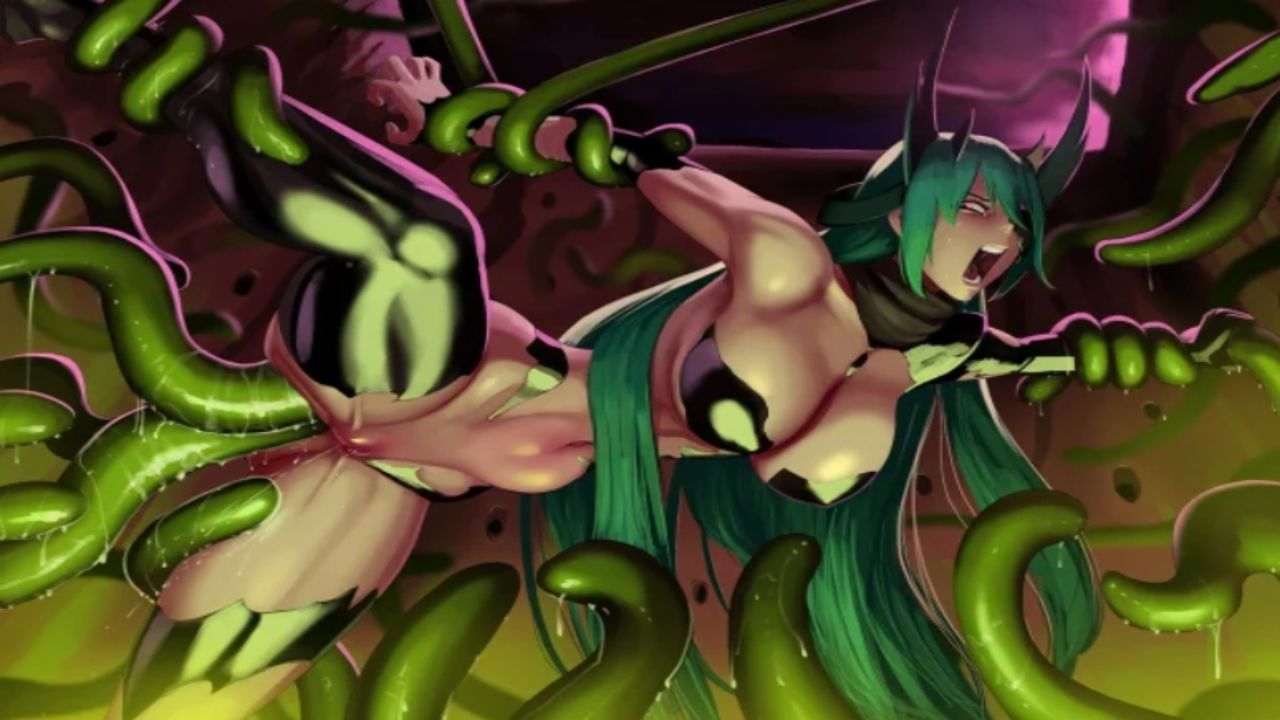 hyperdimension neptunia tentacle porn little anime girls tentacle porn gifs