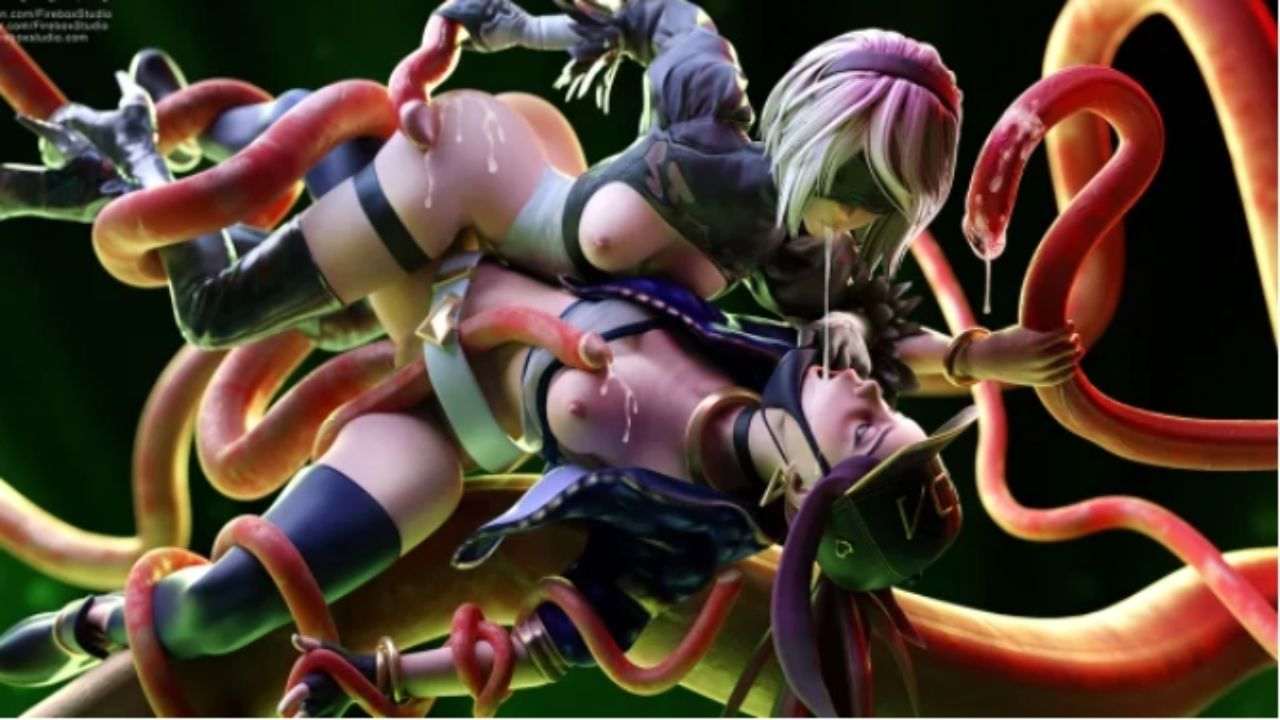 guy gets fucked by tentacles 3d cg hentai alien monster tentacle porn